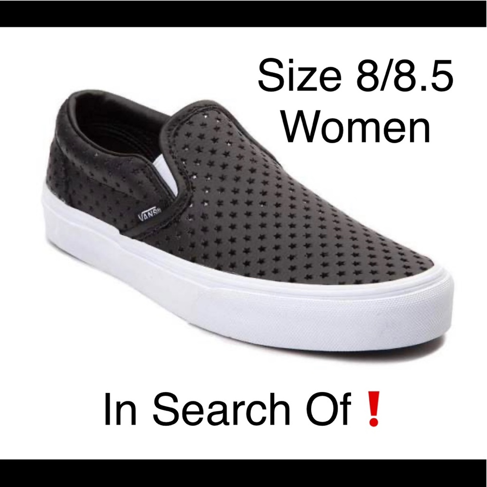 ISO Vans Stars Perforated
